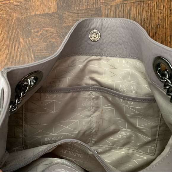 Badgley Mischka leather satchel - Picture 3 of 5